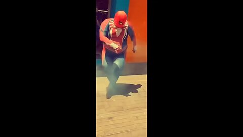 Spider Man got dance moves 😂