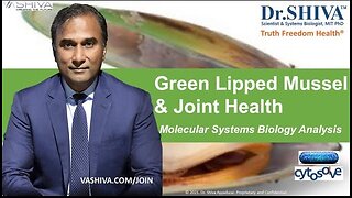 Dr.SHIVA™: Green Lipped Mussel on Joint Health @CytoSolve® Systems Analysis(3/21)