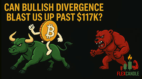 Bitcoin Bullish Divergence Forming? Can We Get Back Above $117K 🎯 EP. 112