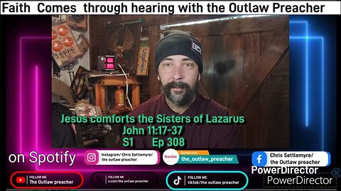 Jesus comforts the Sisters of Lazarus John 11:17-37 S1 Ep 308