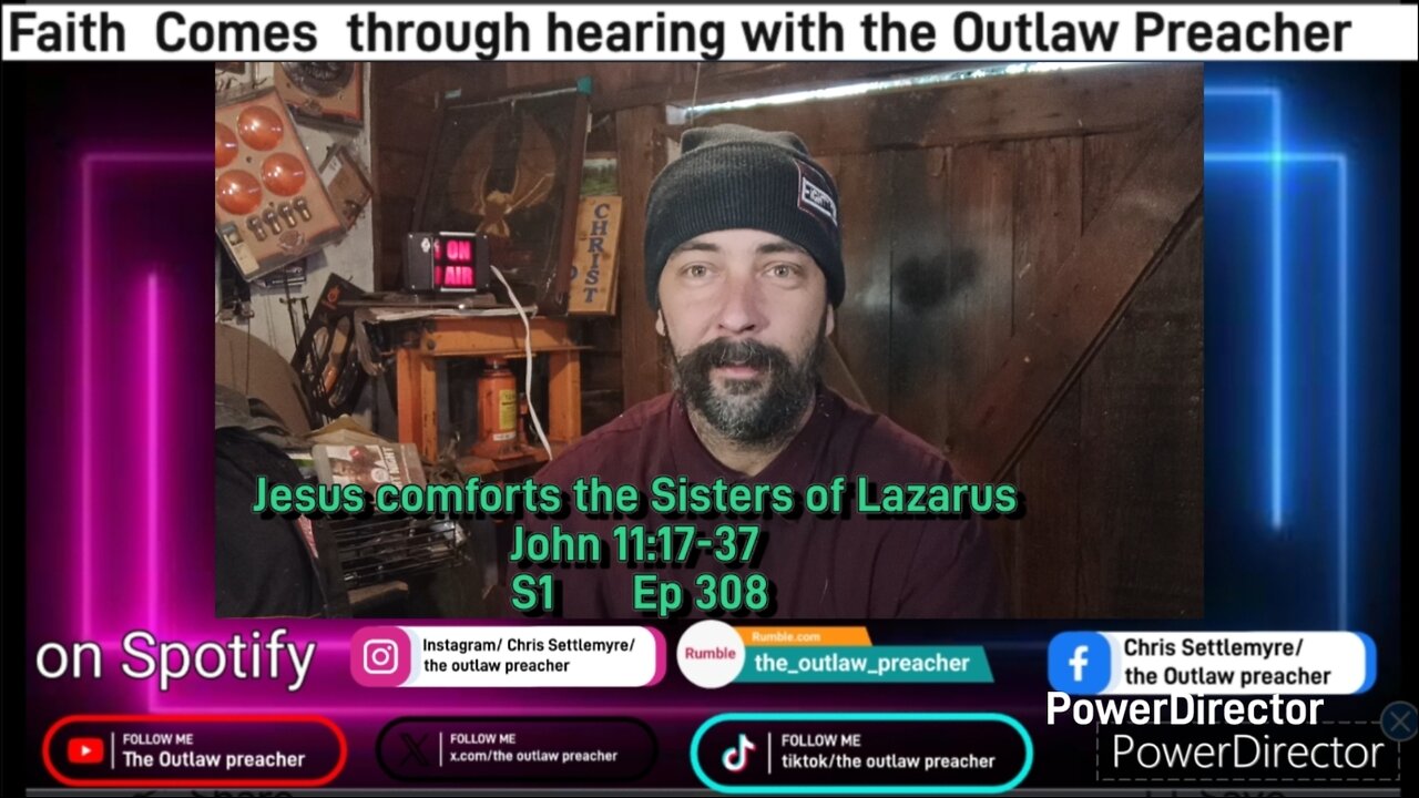 Jesus comforts the Sisters of Lazarus John 11:17-37 S1 Ep 308