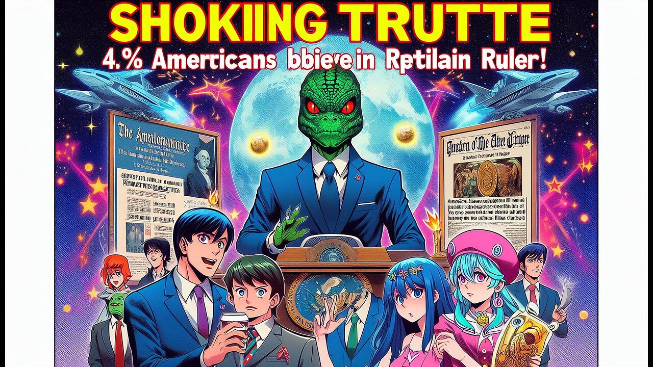 Shocking Truth: 4% of Americans Believe in Reptilian Rulers!