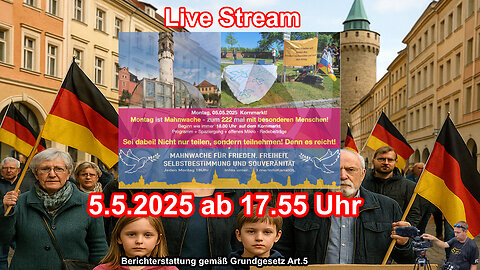 Resistance in Bautzen: Walking for our homeland!