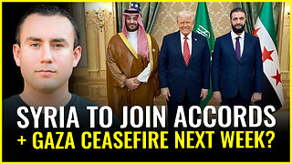 Syria to join the Abraham Accords + Gaza ceasefire next week?