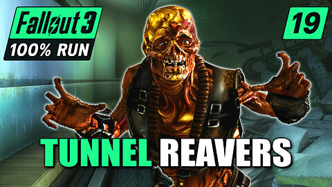 Cleansing The Warrington Tunnels | Fallout 3 100% Run | Ep. 19