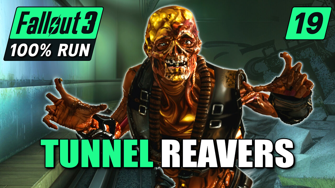 Cleansing The Warrington Tunnels | Fallout 3 100% Run | Ep. 19