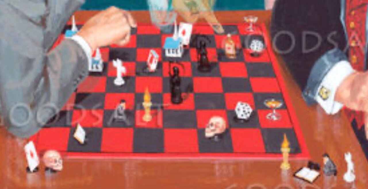 Chessboard game of life (as been 🥇 won by Jesus)