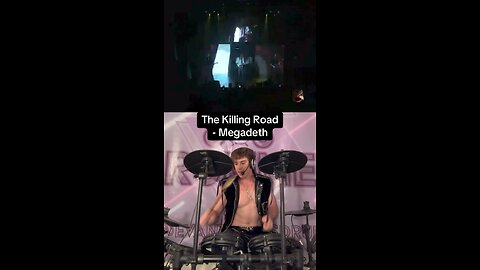 The Killing Road - Megadeth Drum & Vocal Cover