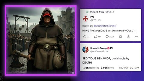 🚨EMERGENCY ALERT: Trump Responds To Top Democrats Calling For A Military Coup / Uprising