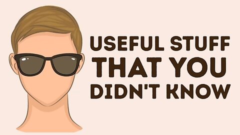 Useful Ideas That Your Didn't Know