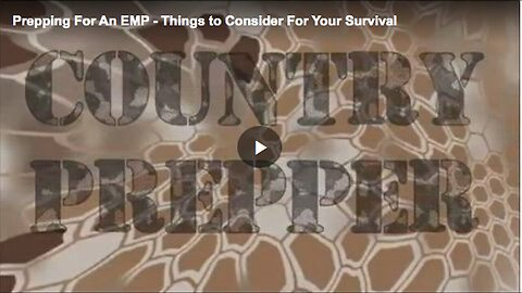"EMP Event Preparation Tips"