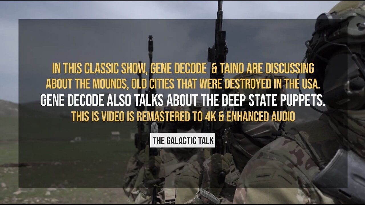 Gene Decode REVEALS StarGates, Secret Cities & Mounds | Galactic Talk