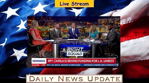 x375a: Newsmax 06/11 - Who is funding the Los Angeles riots? | The Right Squad