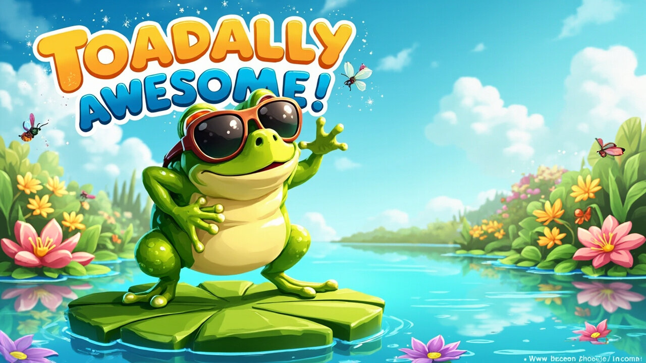 Toadally Awesome 🐸 | Fun Kids Song About Being Yourself!
