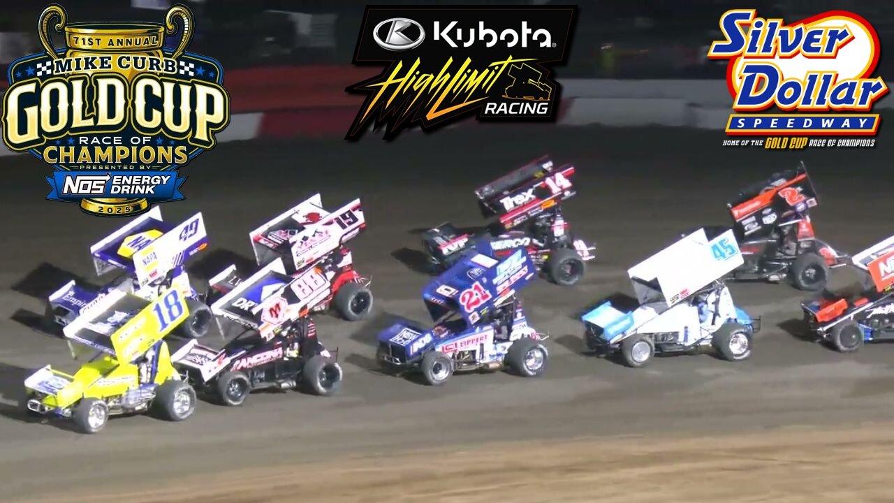 Feature: Kubota High Limit Racing Gold Cup Thursday At Silver Dollar Speedway (8/21/2025)