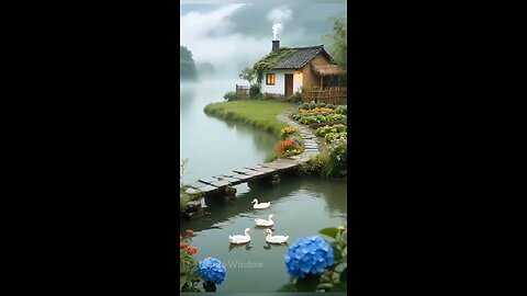 🌸 The Most Beautiful Dream Village | Calm & Relaxation 🕊️