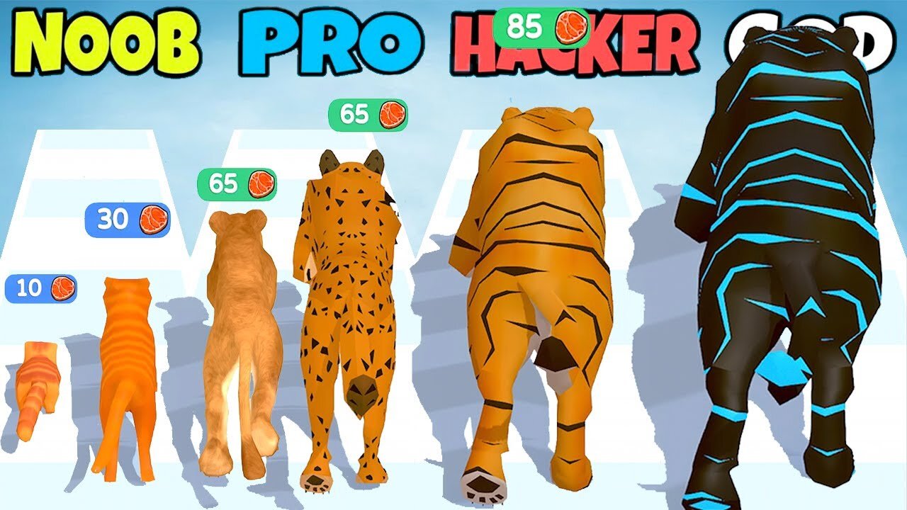 Cat Evolution Gameplay All Levels iOS,Android