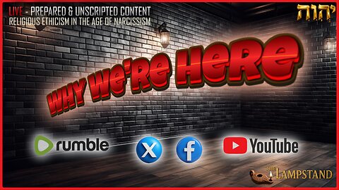 🔴 Monday 1/23/2025 📖Why This Streaming Channel Exists