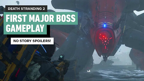 Death Stranding 2： First Major Boss Fight ｜ PS5 Pro 4K 60FPS Gameplay-tOSrp
