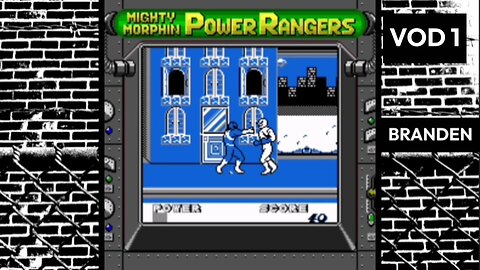 Mighty Morphin Power Rangers (Game Boy) - Branden - VOD 1