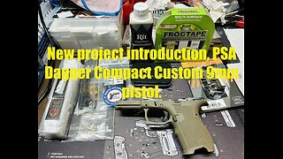 PSA Dagger Compact FDE 9mm pistol - new project introduction & walk through Firearm future plans