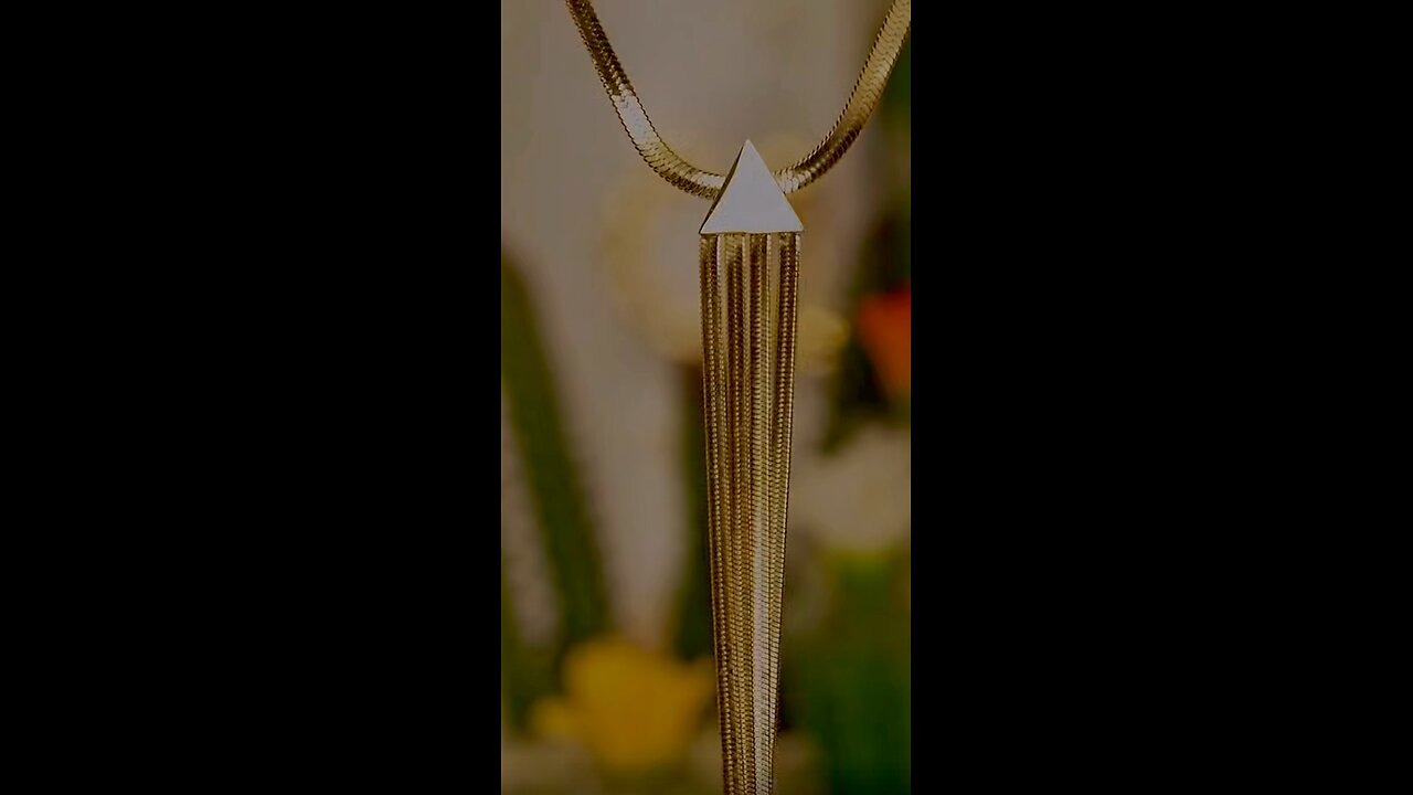 Gold plated necklace