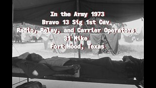 In the Army 1973 Bravo 13 Sig 1st Cav Radio, Relay, and Carrier Operators 31 Mike Fort Hood, Texas
