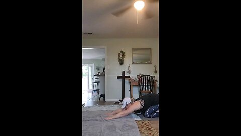 Core workout with more reps