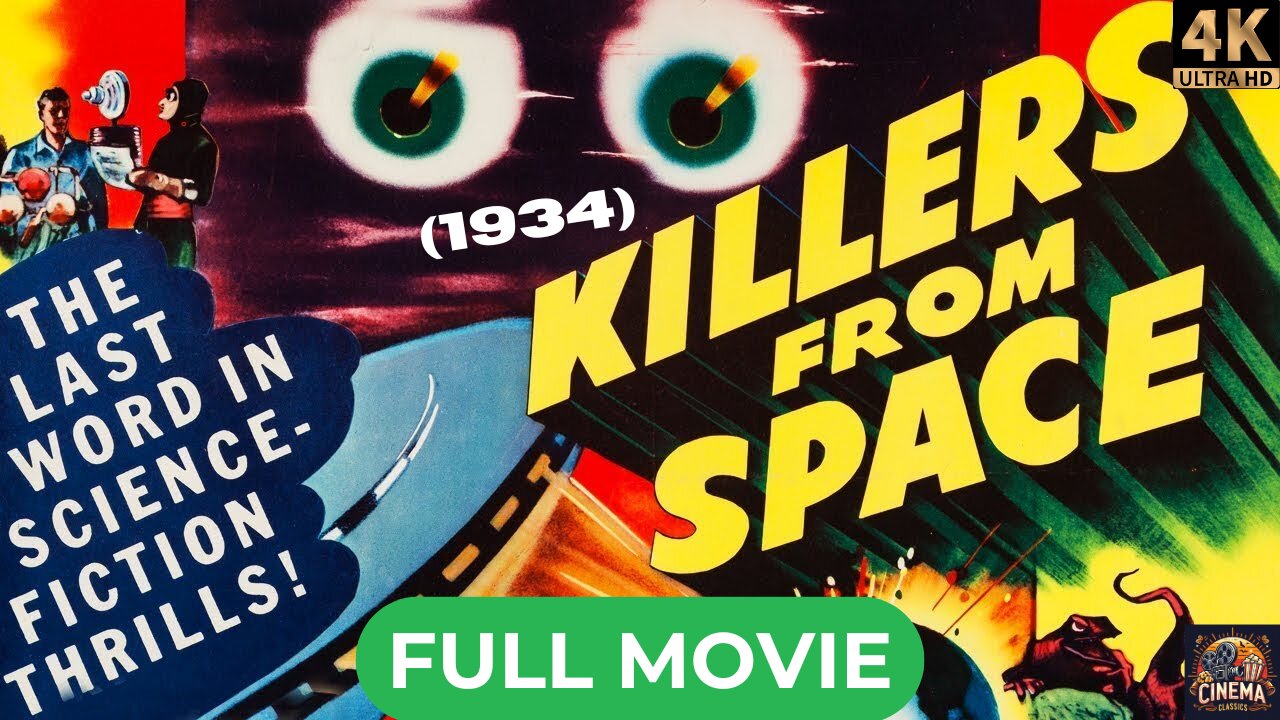 Killers From Space (1954) | Classic Horror | Peter Graves | 4K Movie