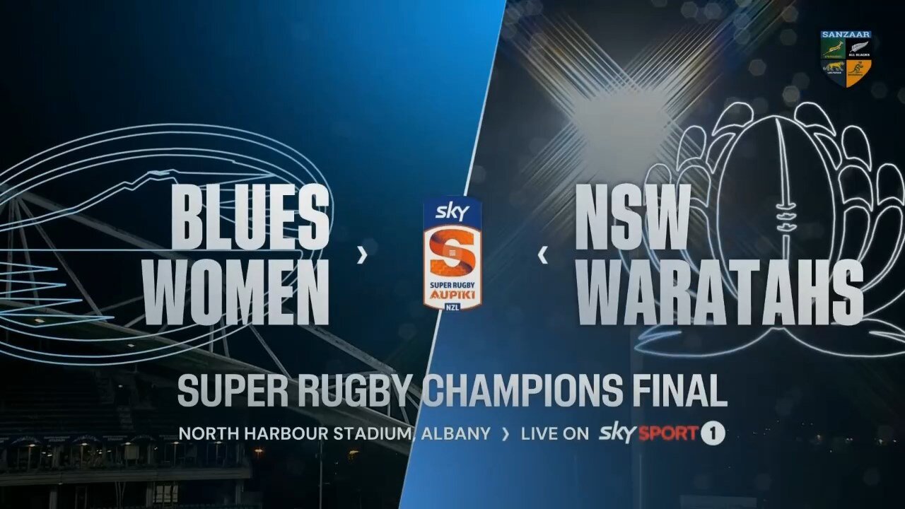 Blues vs NSW Waratahs Women's Super Rugby Champions Final, 2025