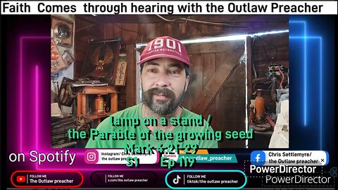 lamp on a stand / the Parable of the growing seed Mark 4:21-29 S1 Ep 119