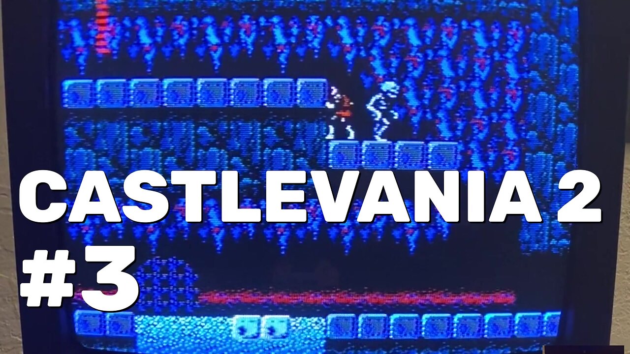 Castlevania 2: Simon's Quest NES Gameplay Part 3 - CRT Gaming