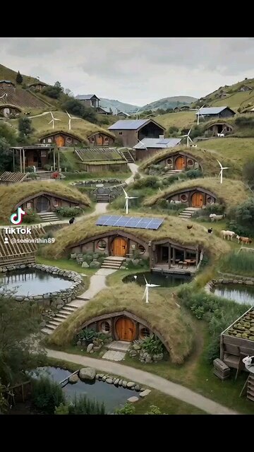 Lord OF The Rings Modern Hobbit Homes