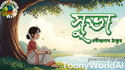 সুভা | রবীন্দ্রনাথ ঠাকুর | Subha // Suva: The Story of a Mute Girl | Moral Story | ToonyWorldAi