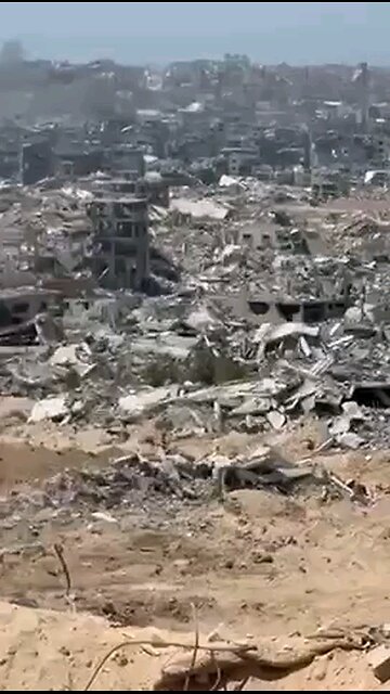 That’s what northern Gaza looks like!