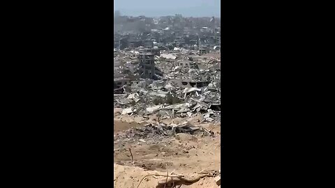 That’s what northern Gaza looks like!
