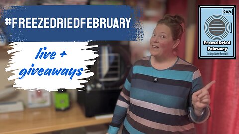 BIG ANNOUNCEMENT! Freeze Dried February ❄️ Live Guests & Huge Giveaways
