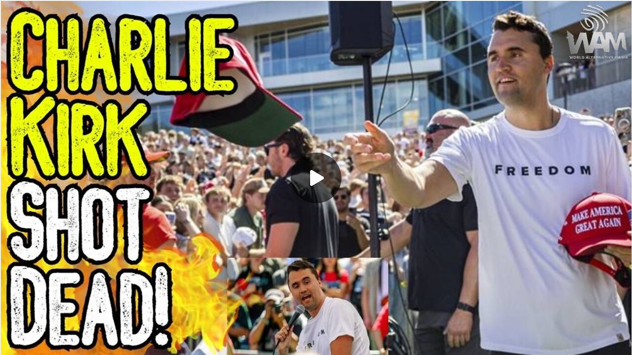 BREAKING: CHARLIE KIRK SHOT DEAD! - Beware Of Manufactured Crisis To Come!