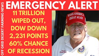 RED ALERT !! RUSSIAN NUCLEAR FORCES ON HIGH ALERT !! STOCK MARKET CRASH CONTINUES, DOWN 2,000 POINTS