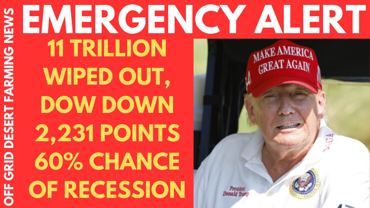 RED ALERT !! RUSSIAN NUCLEAR FORCES ON HIGH ALERT !! STOCK MARKET CRASH CONTINUES, DOWN 2,000 POINTS
