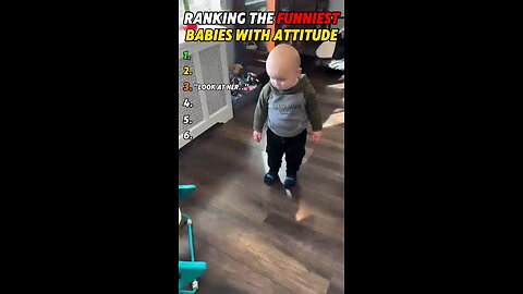 Babies with attitude 😅