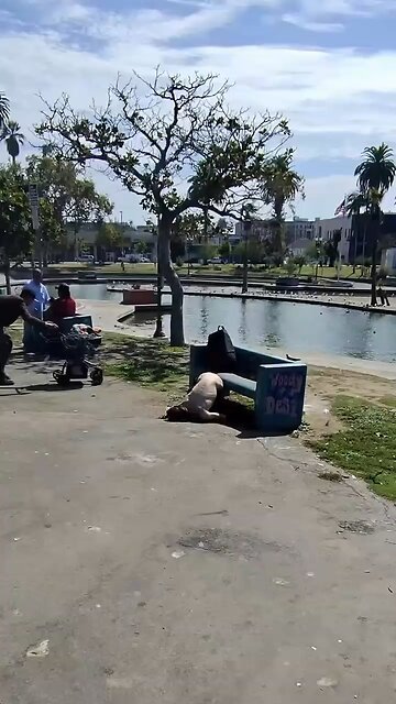 This is the MacArthur Park Karen Bass is fighting to preserve.