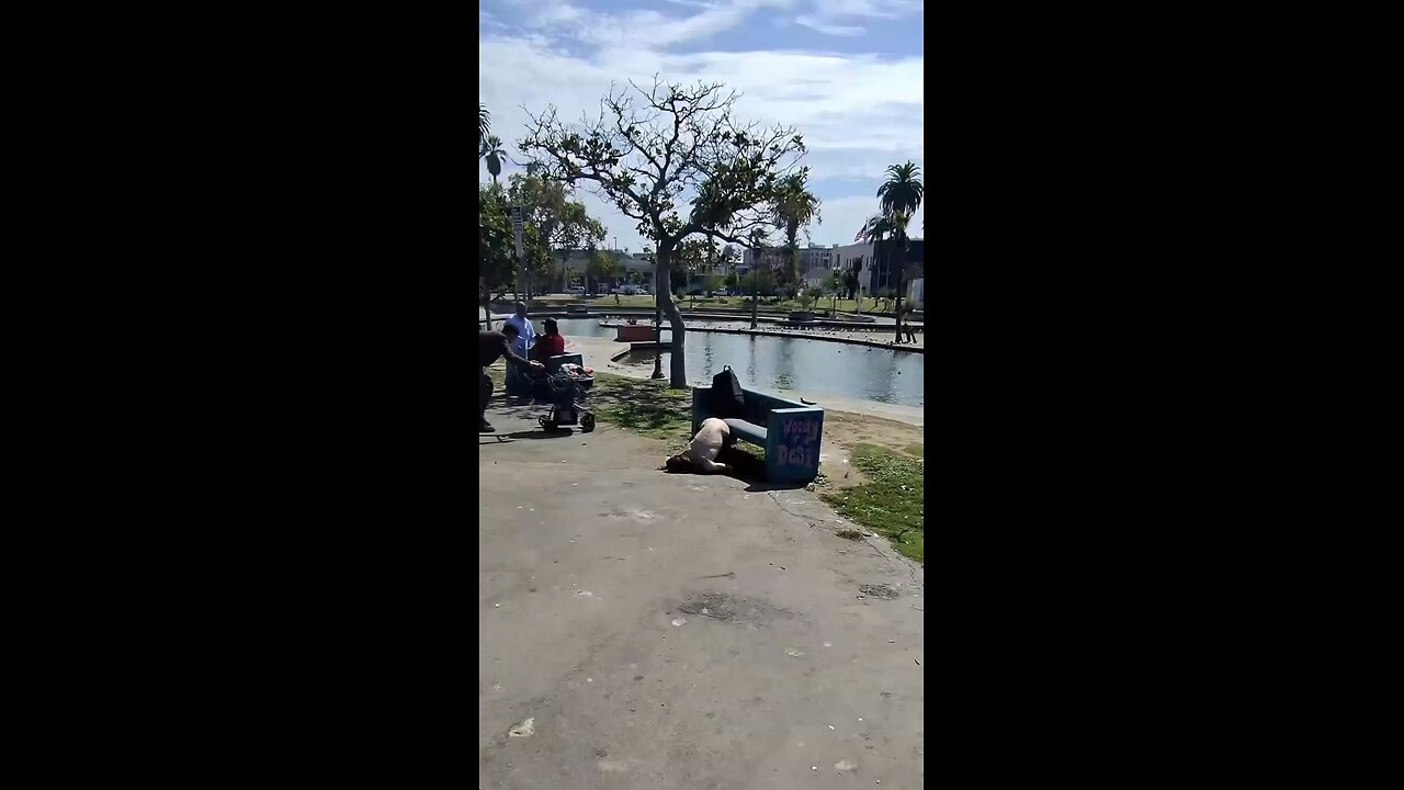 This is the MacArthur Park Karen Bass is fighting to preserve.