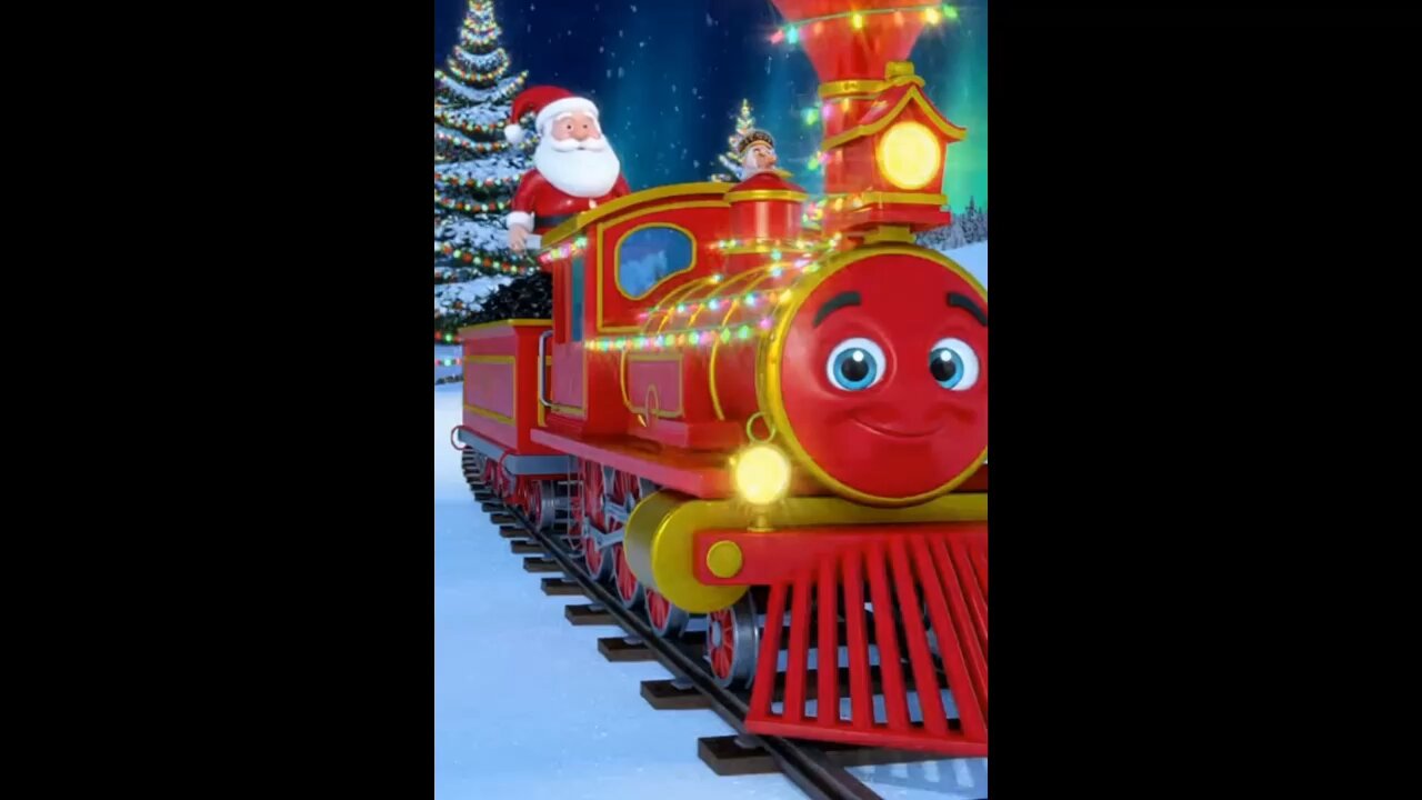 Santa on the Magical Train