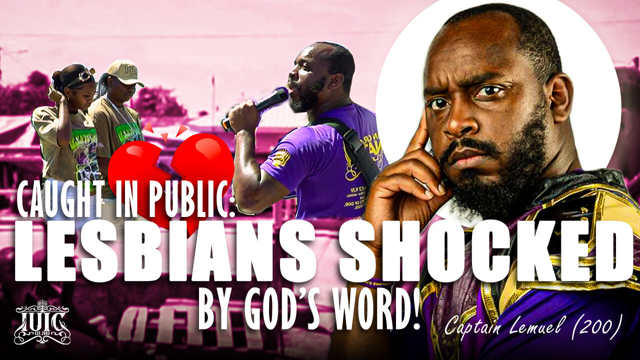 Caught in Public: Lesbians SHOCKED by God’s Word!