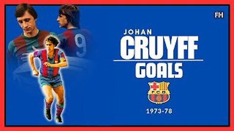 Johan Cruyff ● Goals and Skills ● FC Barcelona