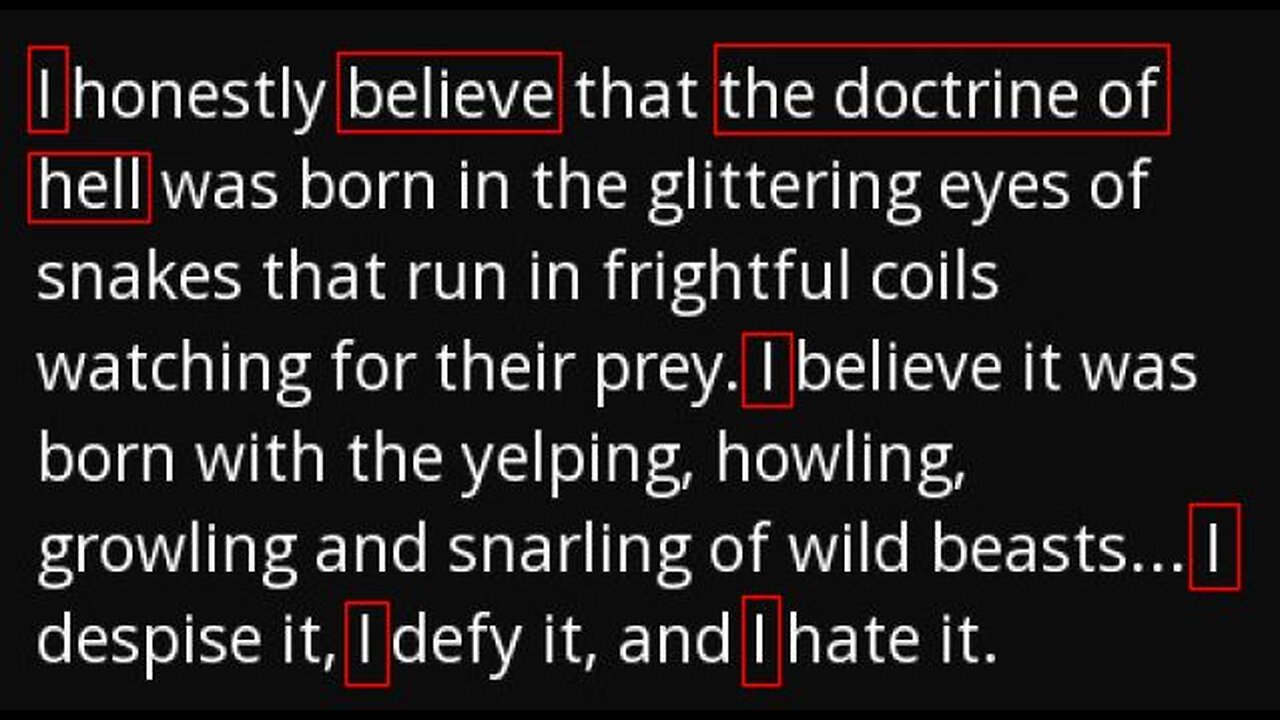 "The doctrine of hell"; why is it so universally rejected?!