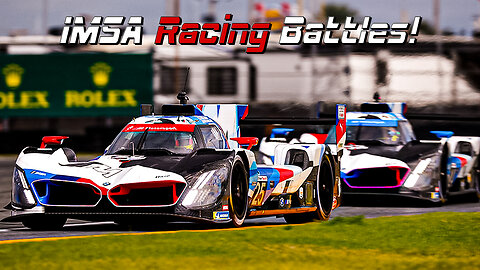 IMSA WeatherTech Racing Action Like Never Before!