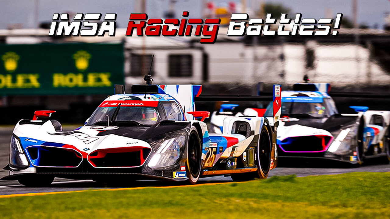 IMSA WeatherTech Racing Action Like Never Before!