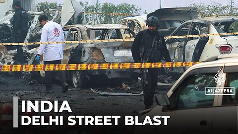 India car explosion: Blast hits congested street in Delhi's old quarter